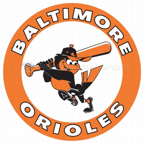 Baltimore Orioles Iron-on Stickers (Heat Transfers)NO.1441